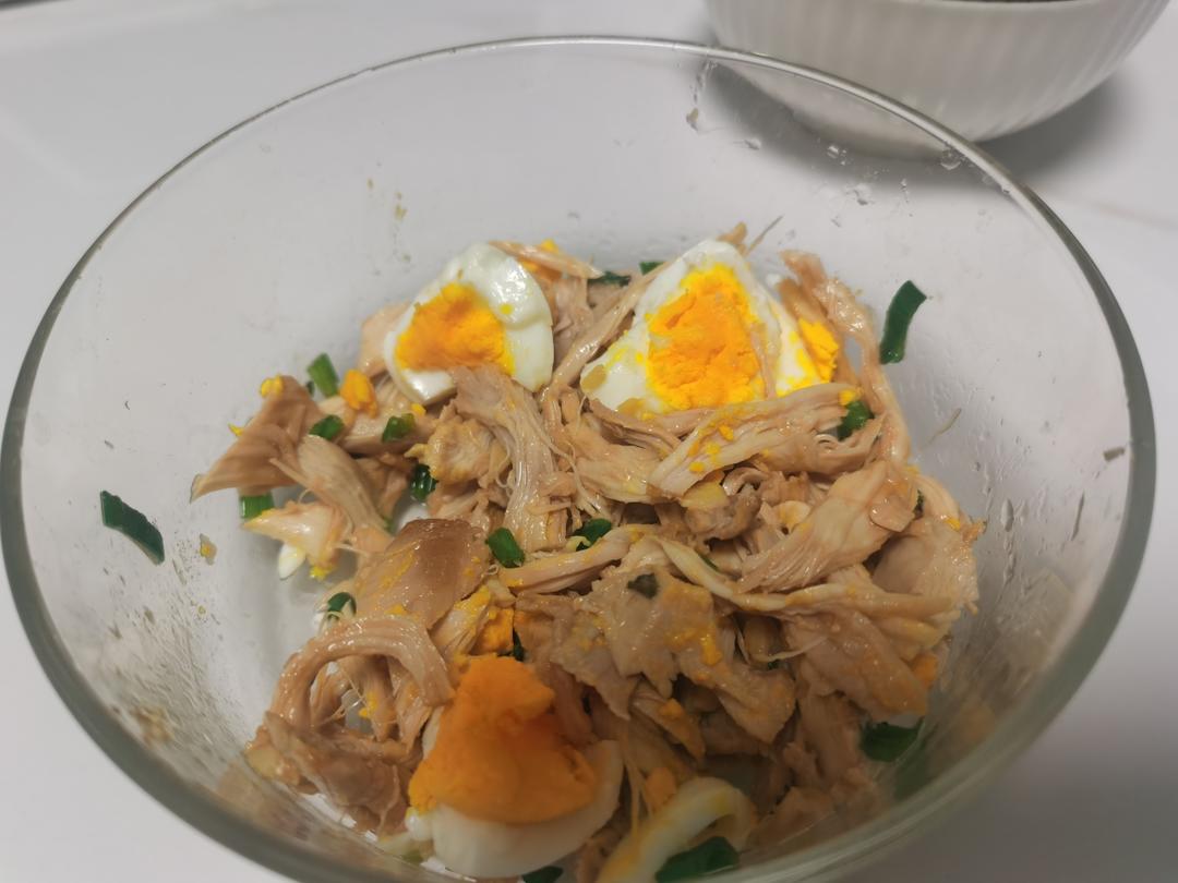 超香的～葱油鸡丝～