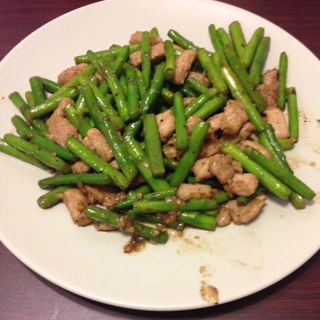 【曼食慢语】蚝油芦笋牛肉粒