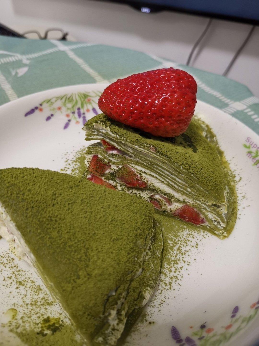 抹茶千层蛋糕