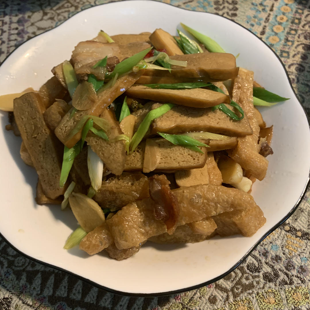 豆干回锅肉