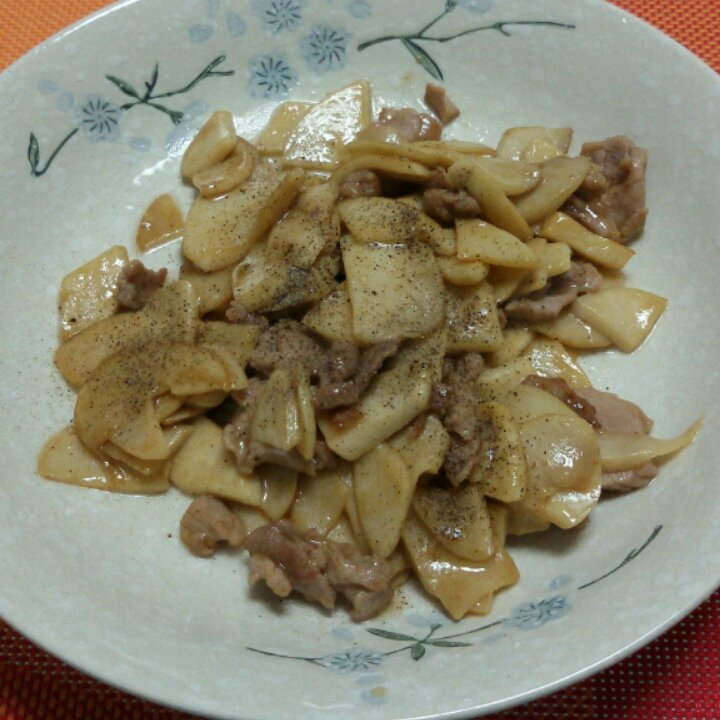 老丁的私房菜-美极杏鲍菇