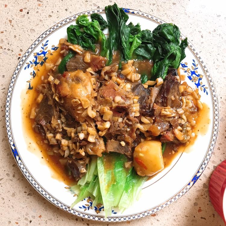低脂蚝油生菜