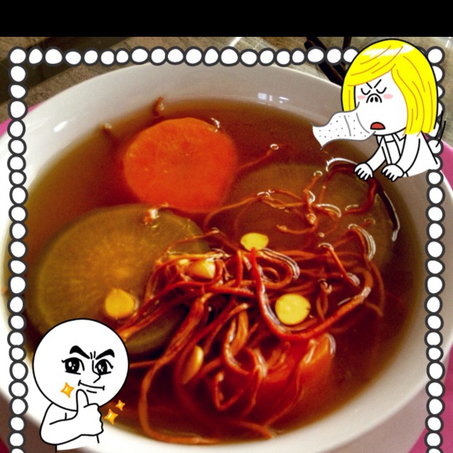 青红萝卜猪腱汤