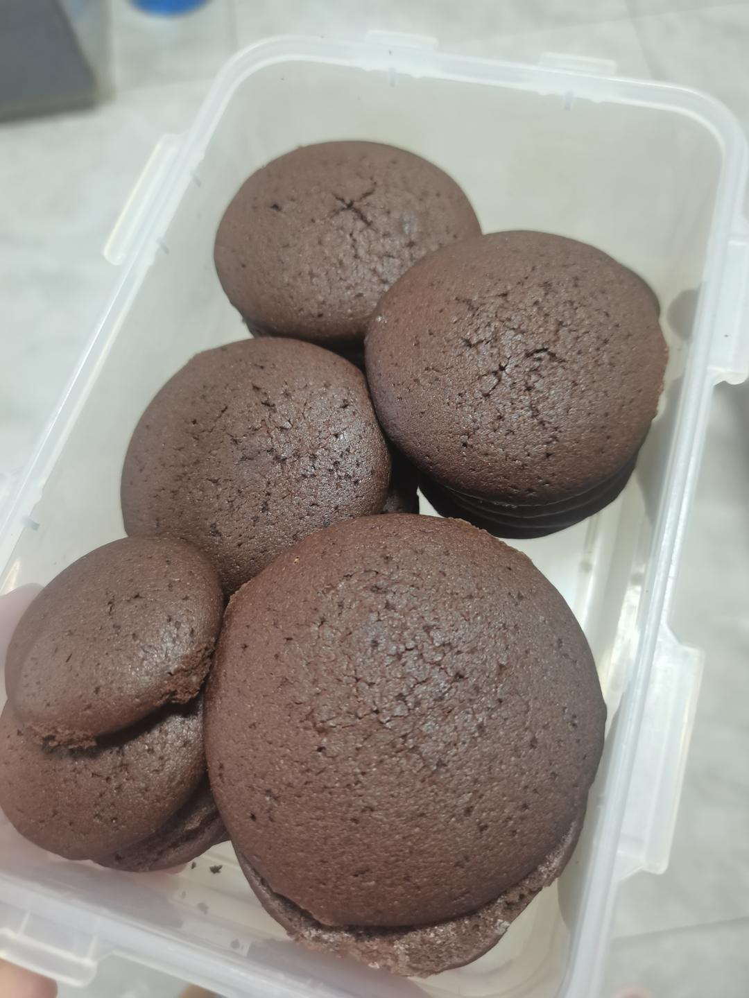 巧克力小圆蛋糕片