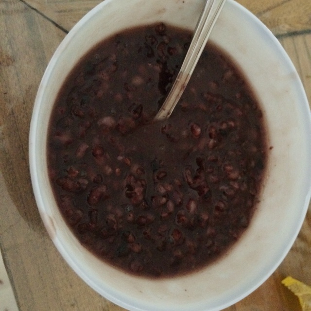 红豆薏仁紫米粥