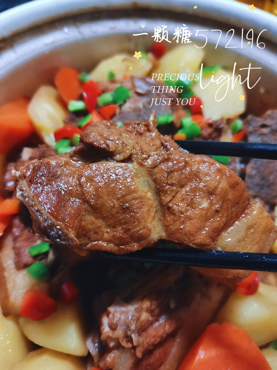 软烂入味༄「砂锅排骨」༄