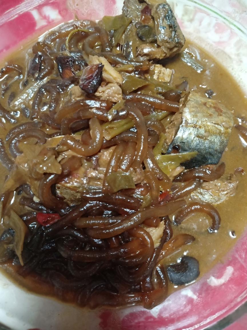 粉条炖鲅鱼的做法