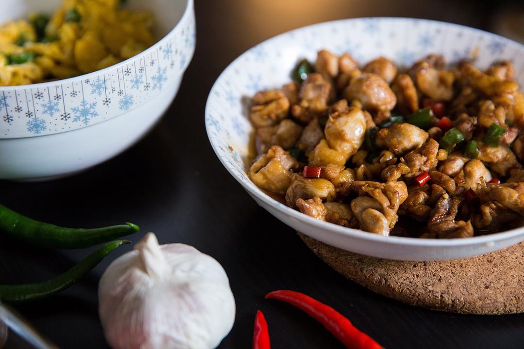 小煎鸡腿肉