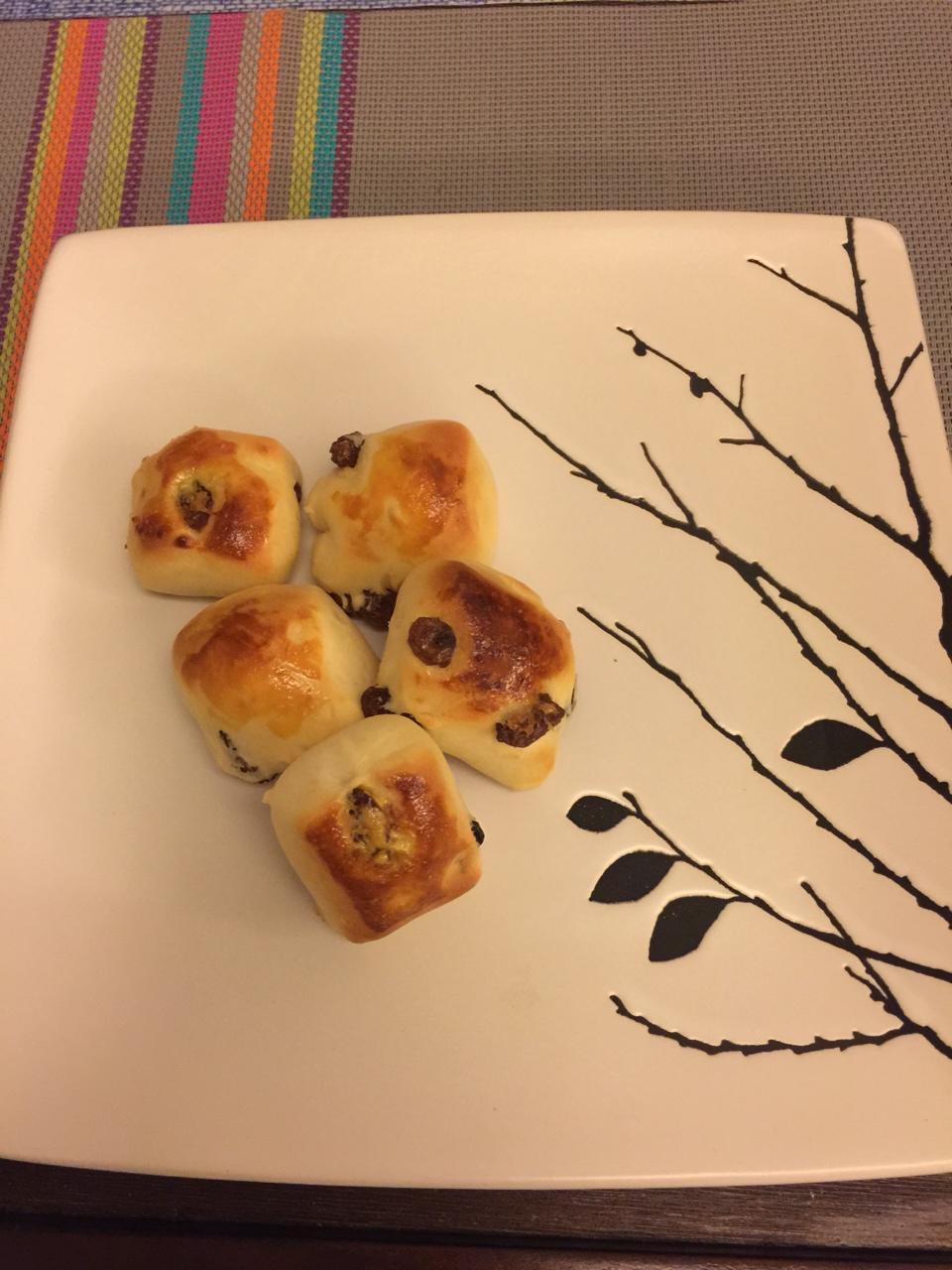 蔓越莓优格小面包块