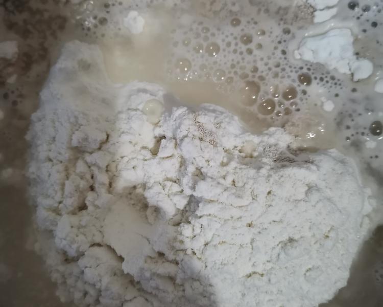 纯奶手撕吐司的做法 步骤1