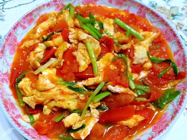 西红柿炒鸡蛋