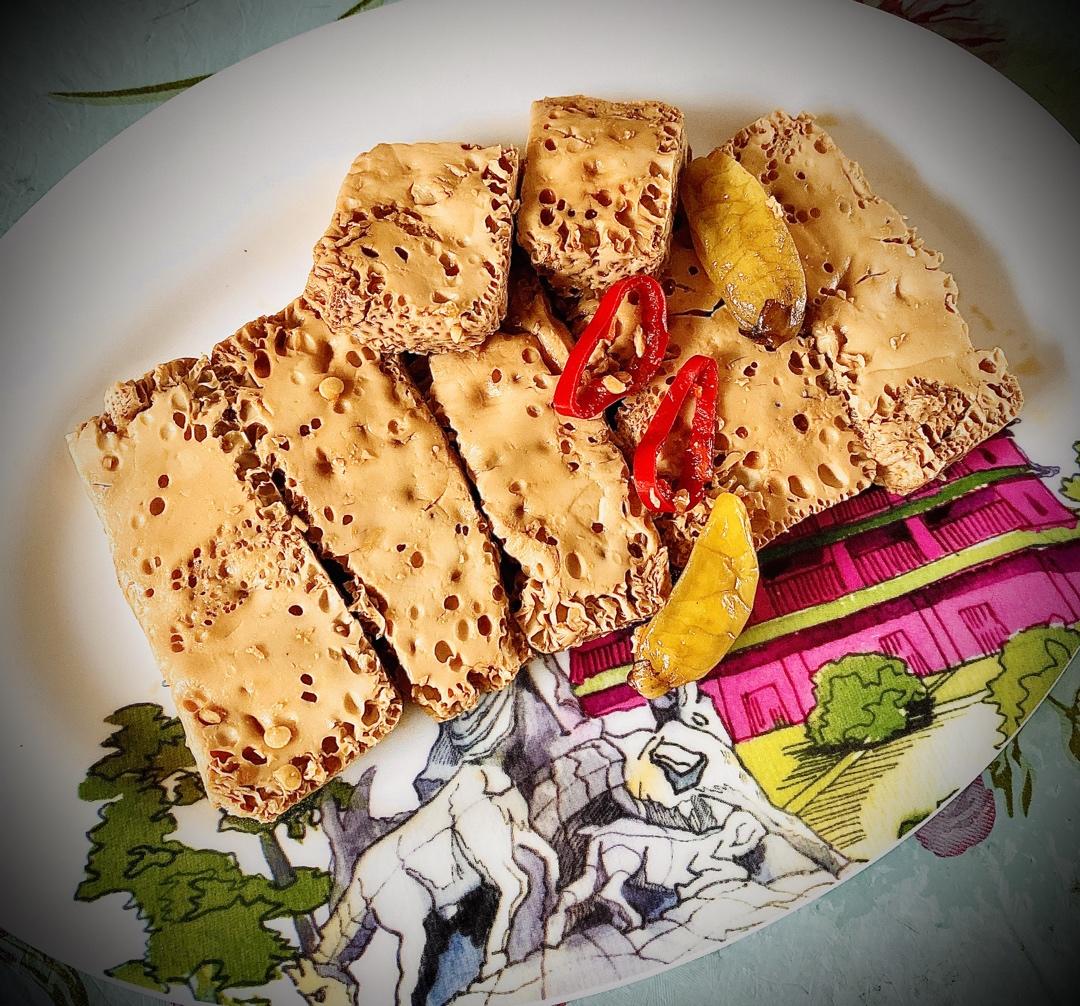 鸭蛋干（消耗咸鸭蛋白）