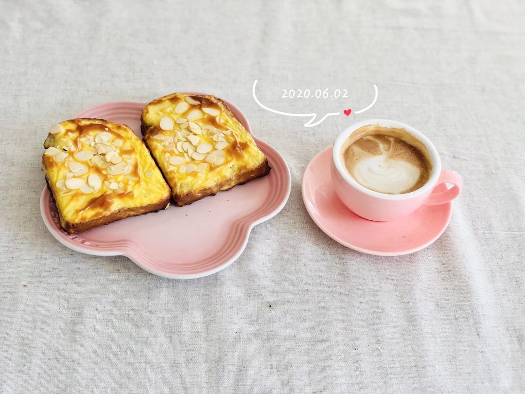 懒人版岩烧乳酪片快速消耗吐司片奶酪