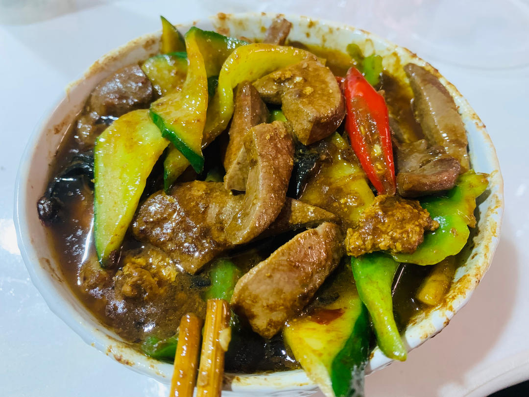 这样炒的猪肝鲜嫩入味，一点都不腥，特别好吃😋