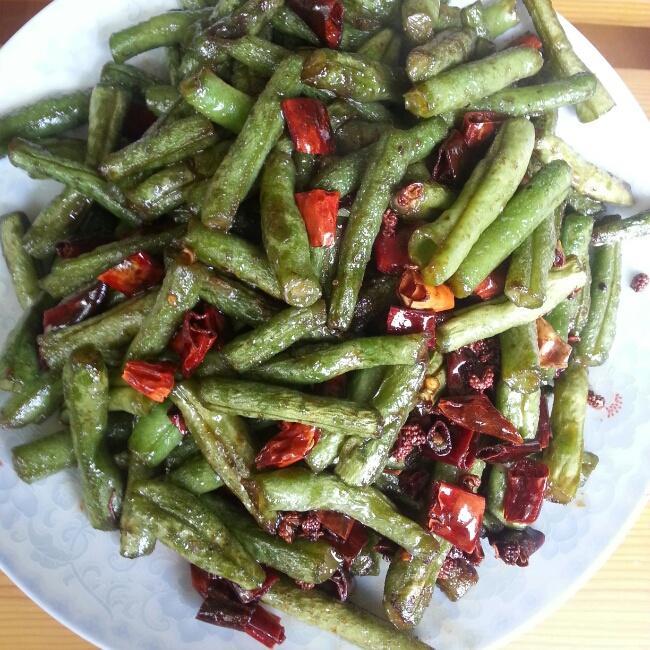 干煸豆角（饭店的感觉轻松炒出）