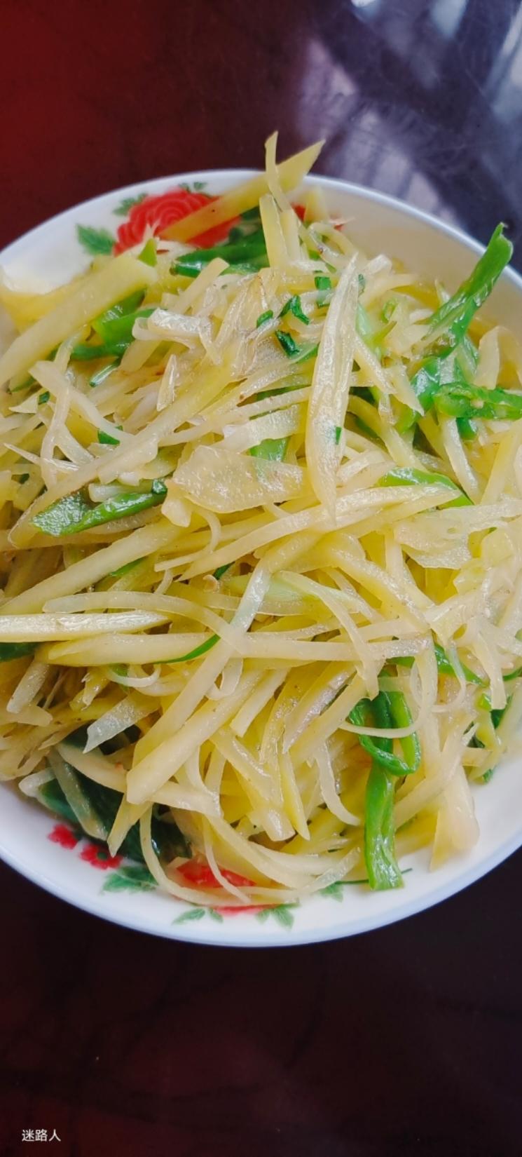 青椒土豆丝