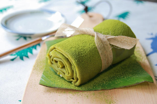陈念似锦做的【抹茶毛巾卷】