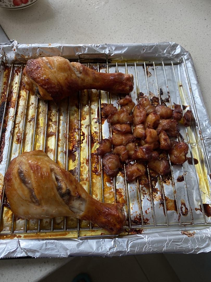 新奥尔良烤鸡腿