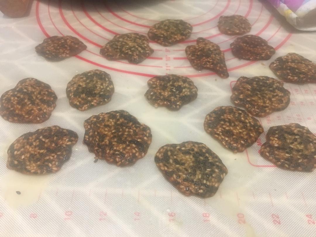 午后茶点——芝麻薄饼
