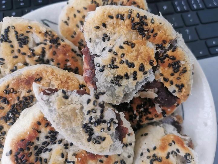 红豆酥饼（附油酥不测漏的办法）