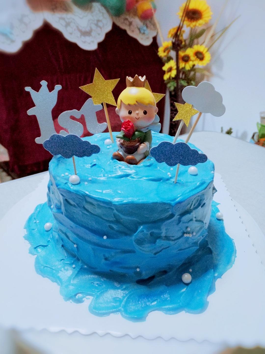 小王子主题生日蛋糕男宝宝生日蛋糕