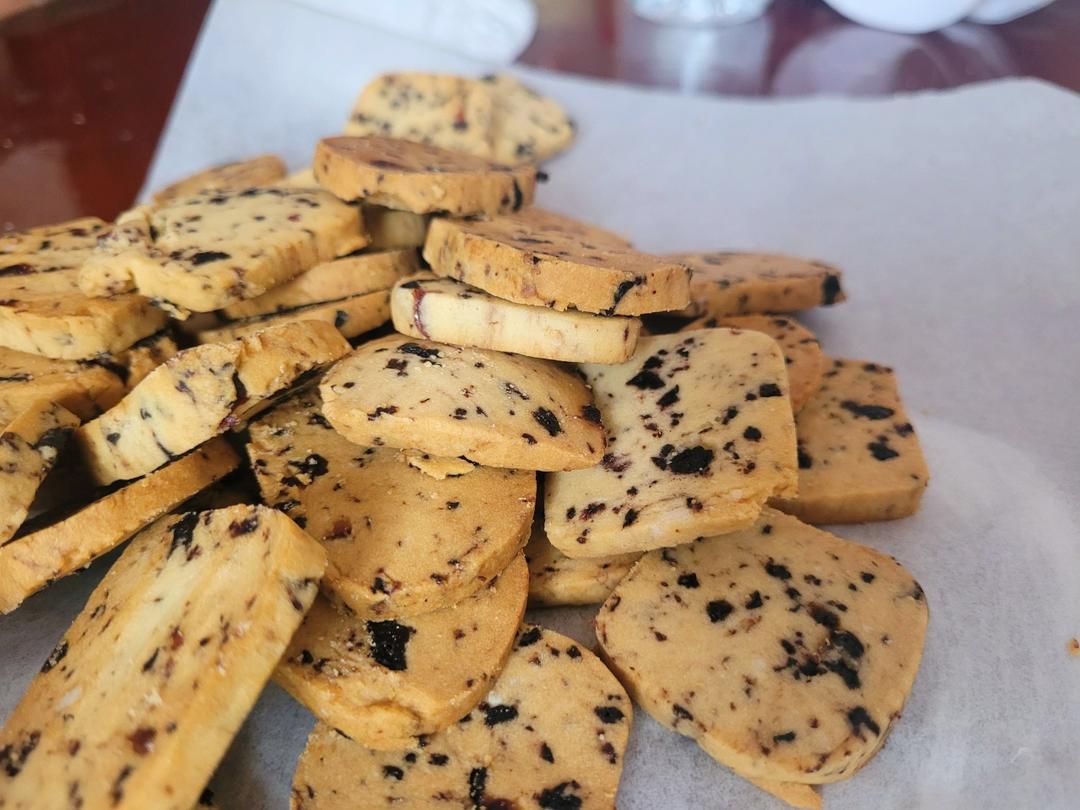 低糖少油版蔓越莓饼干