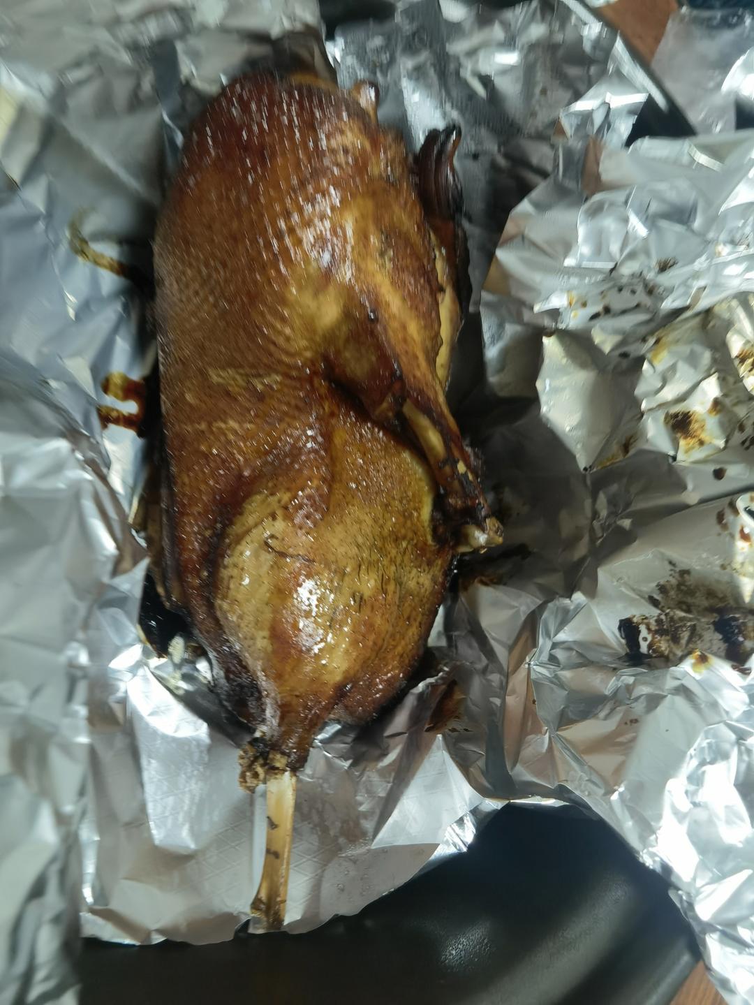 巨满足蜜汁烤鸭腿（鸡腿也可）