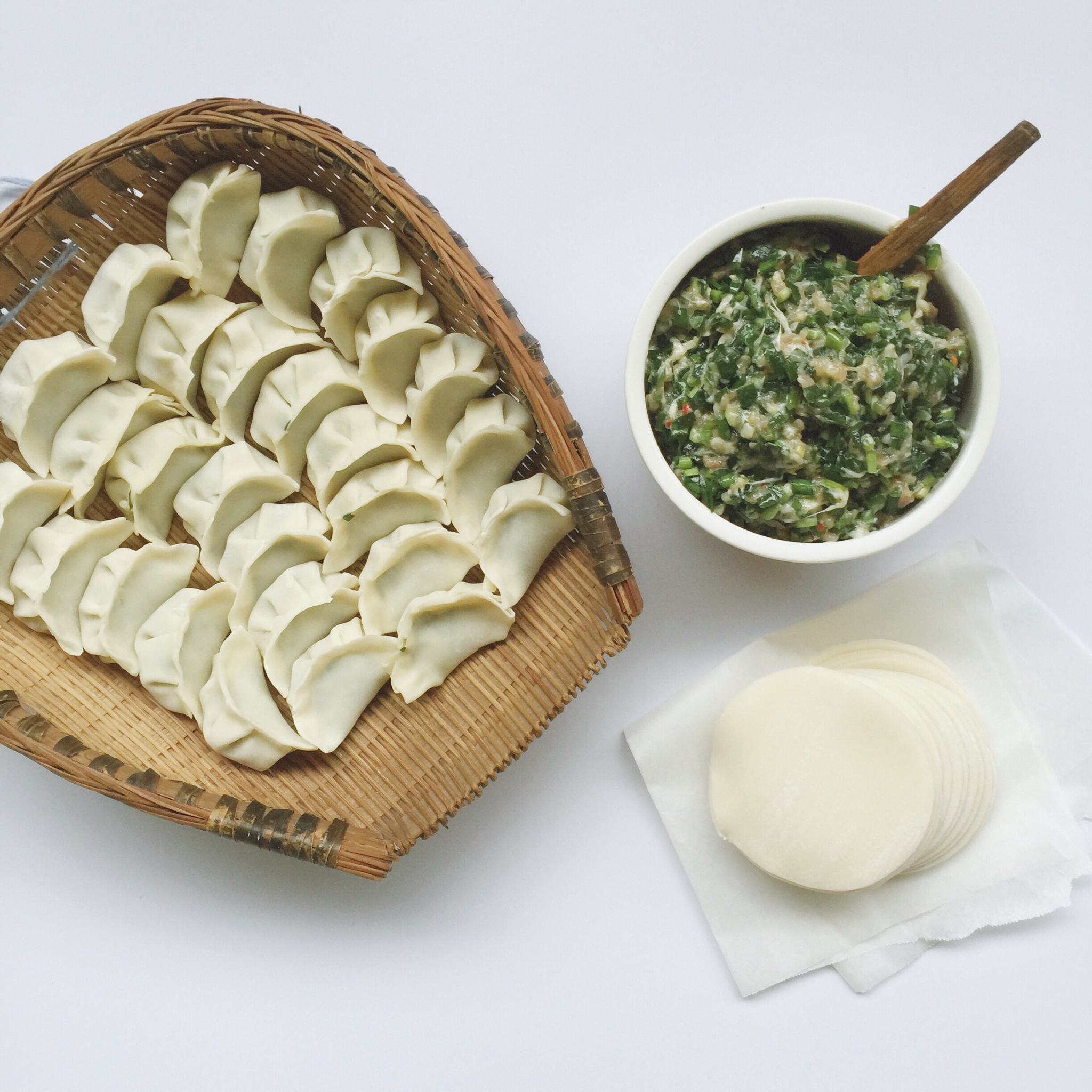 韭菜馅饺子