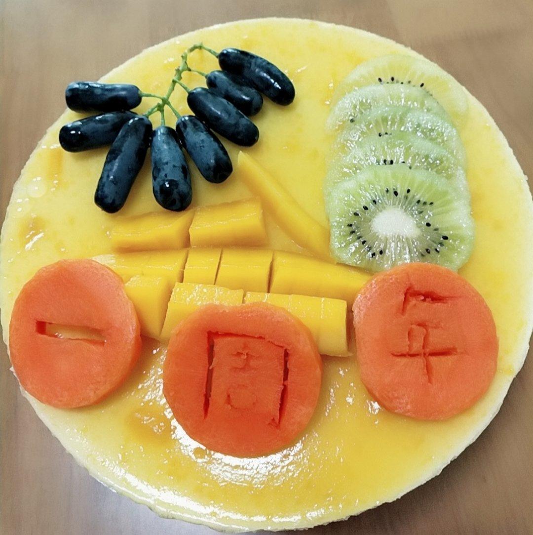 芒果慕斯蛋糕🍰（8寸）