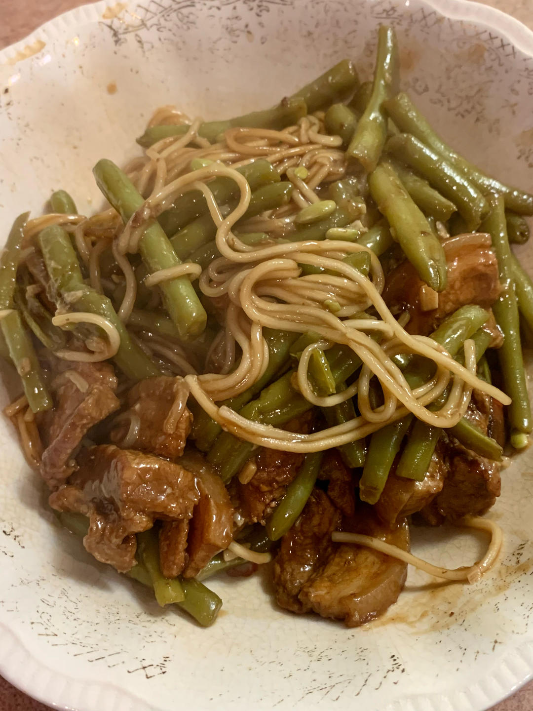 豆角焖面