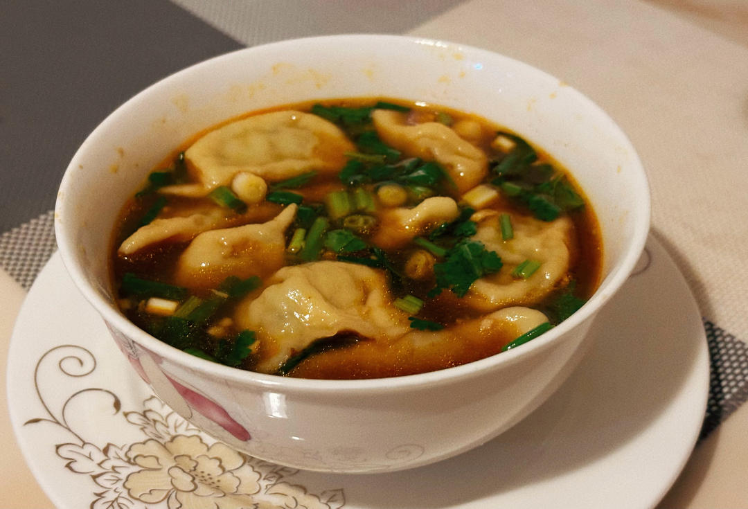 🔥五分钟搞定❗️酸辣开胃一吃就上瘾的酸汤水饺