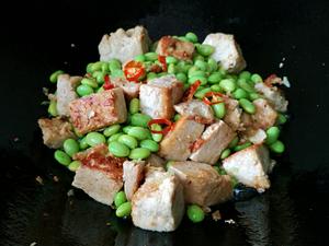 ❀【毛豆烧老豆腐】❀的做法 步骤10