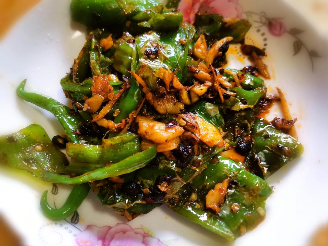 不呛人的炸辣椒