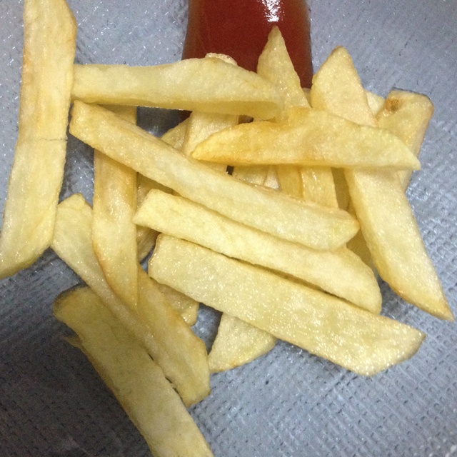 简易炸薯条
