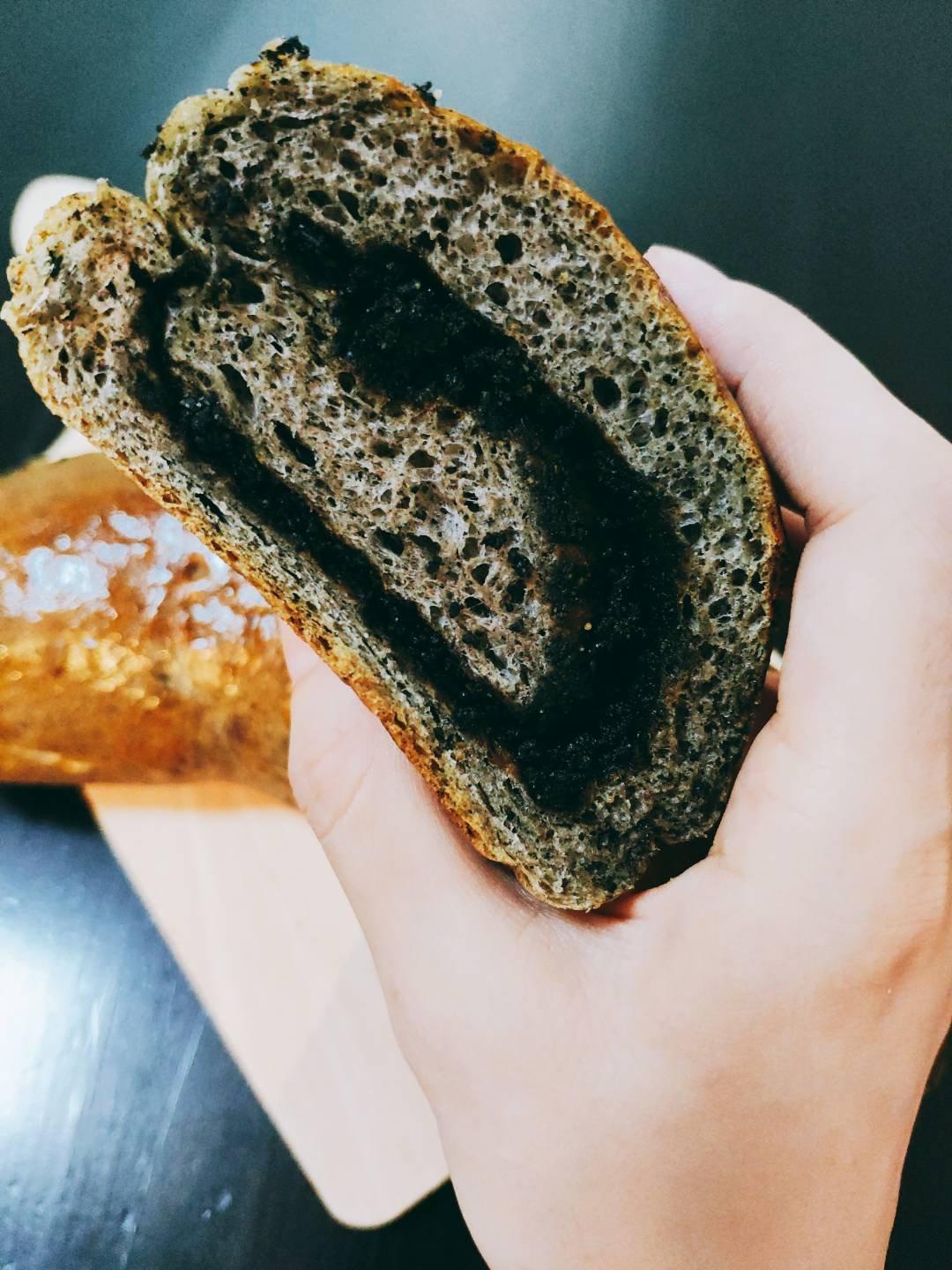 仿85度C家黑谷物核果（中种法）