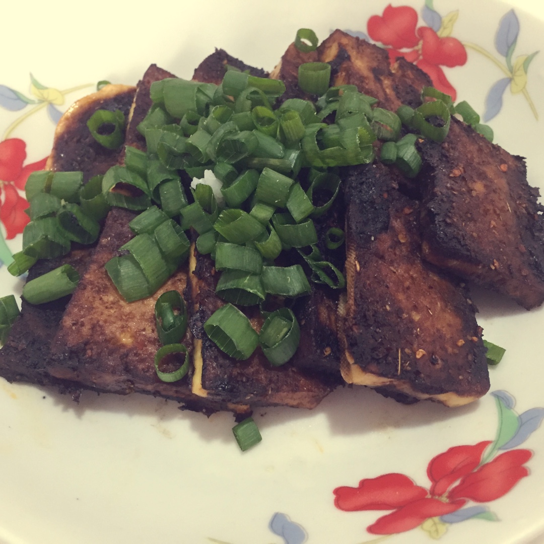 微波烤豆腐