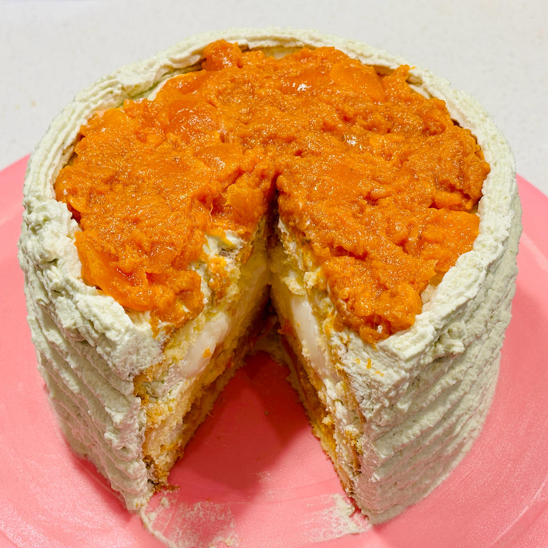 超柔软6寸戚风蛋糕(附8寸配方)零失败 超详细‼️含操作视频