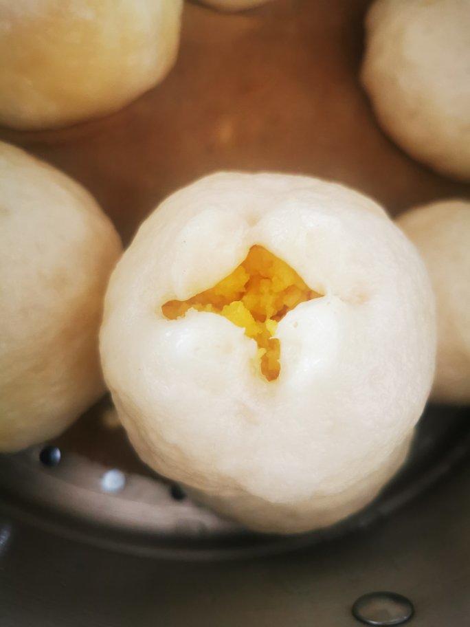奶黄馅儿和奶黄包
