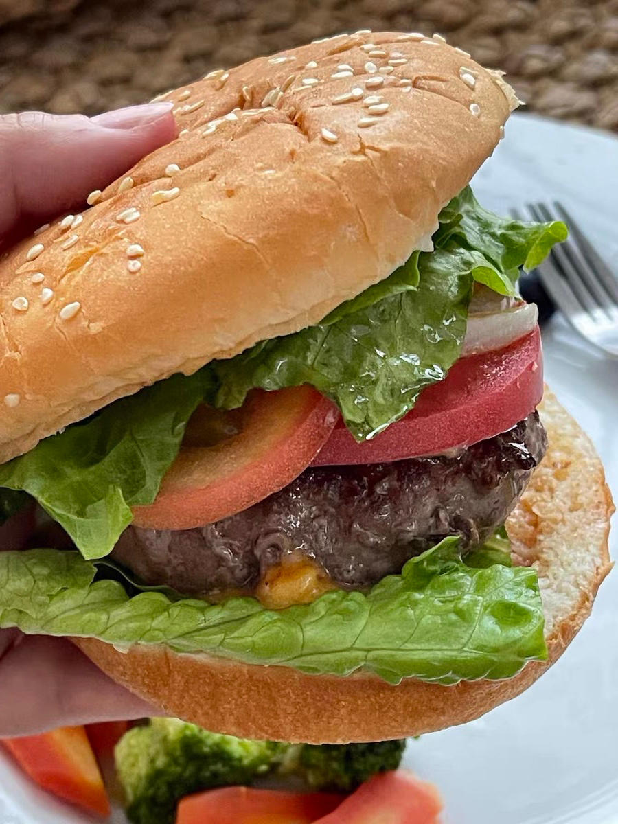 健康基础汉堡胚