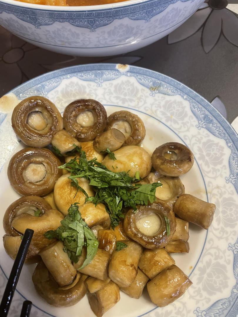香煎小蘑菇