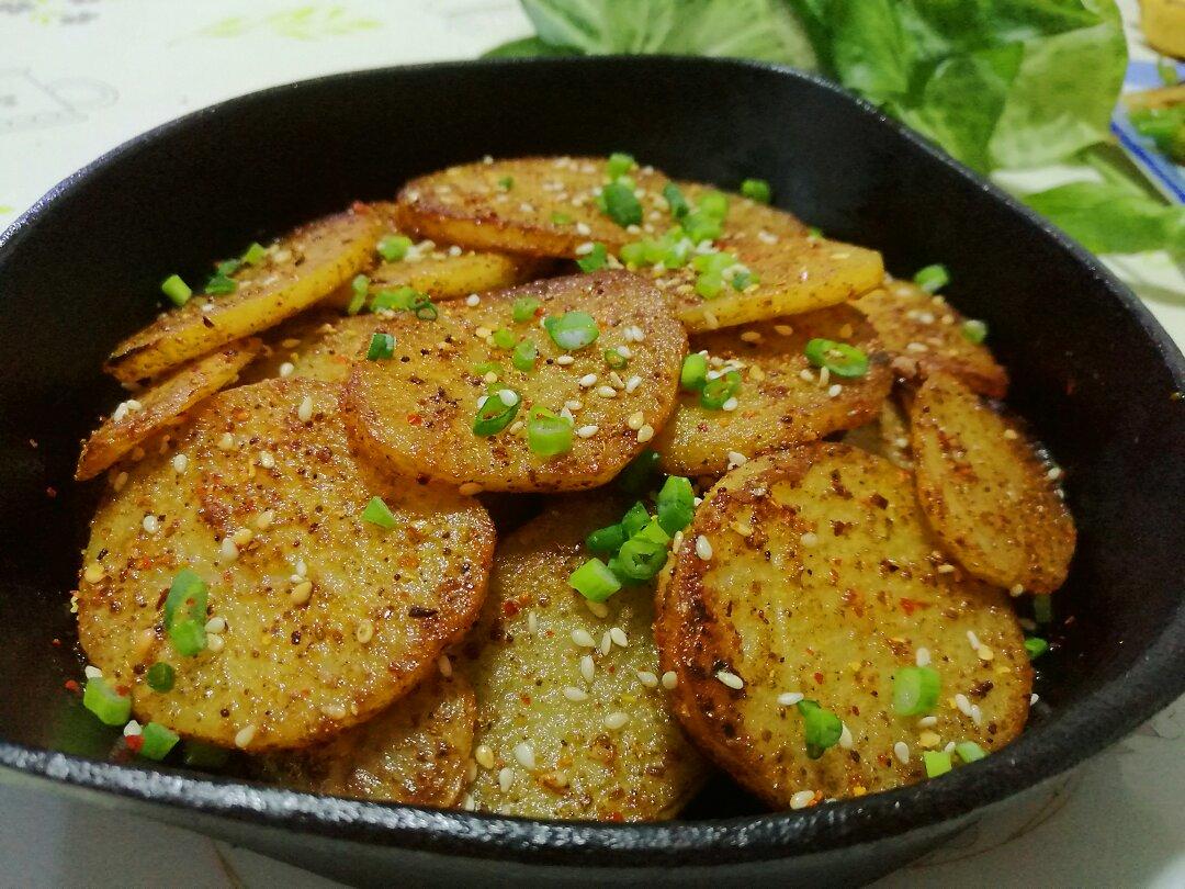 孟孟cookhouse做的孜然土豆片