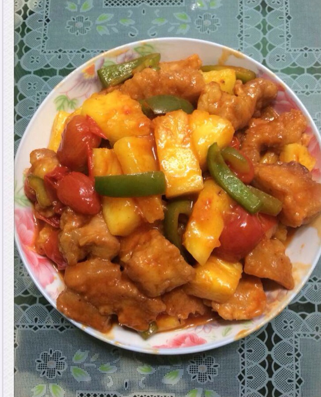 菠萝咕噜肉