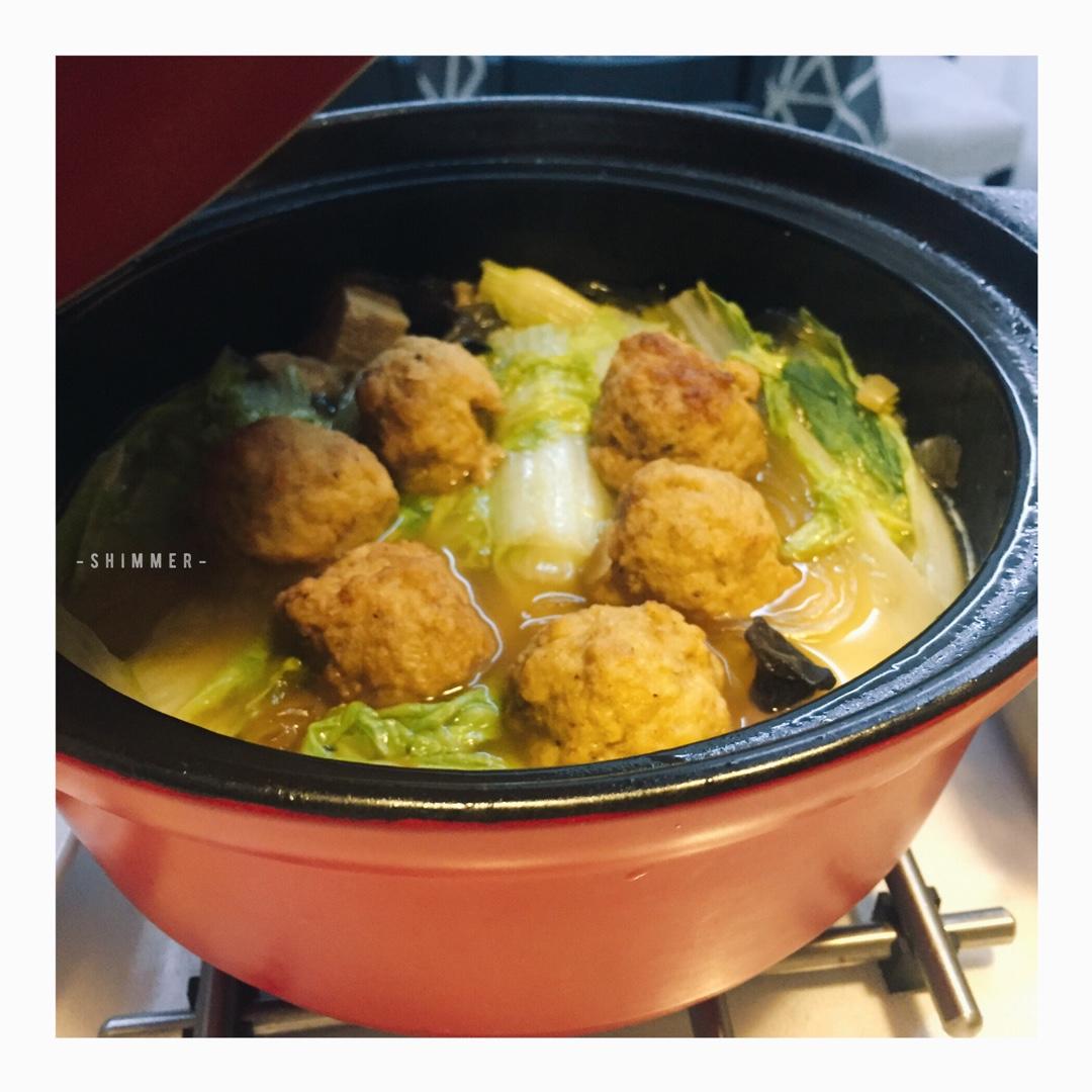 砂锅丸子