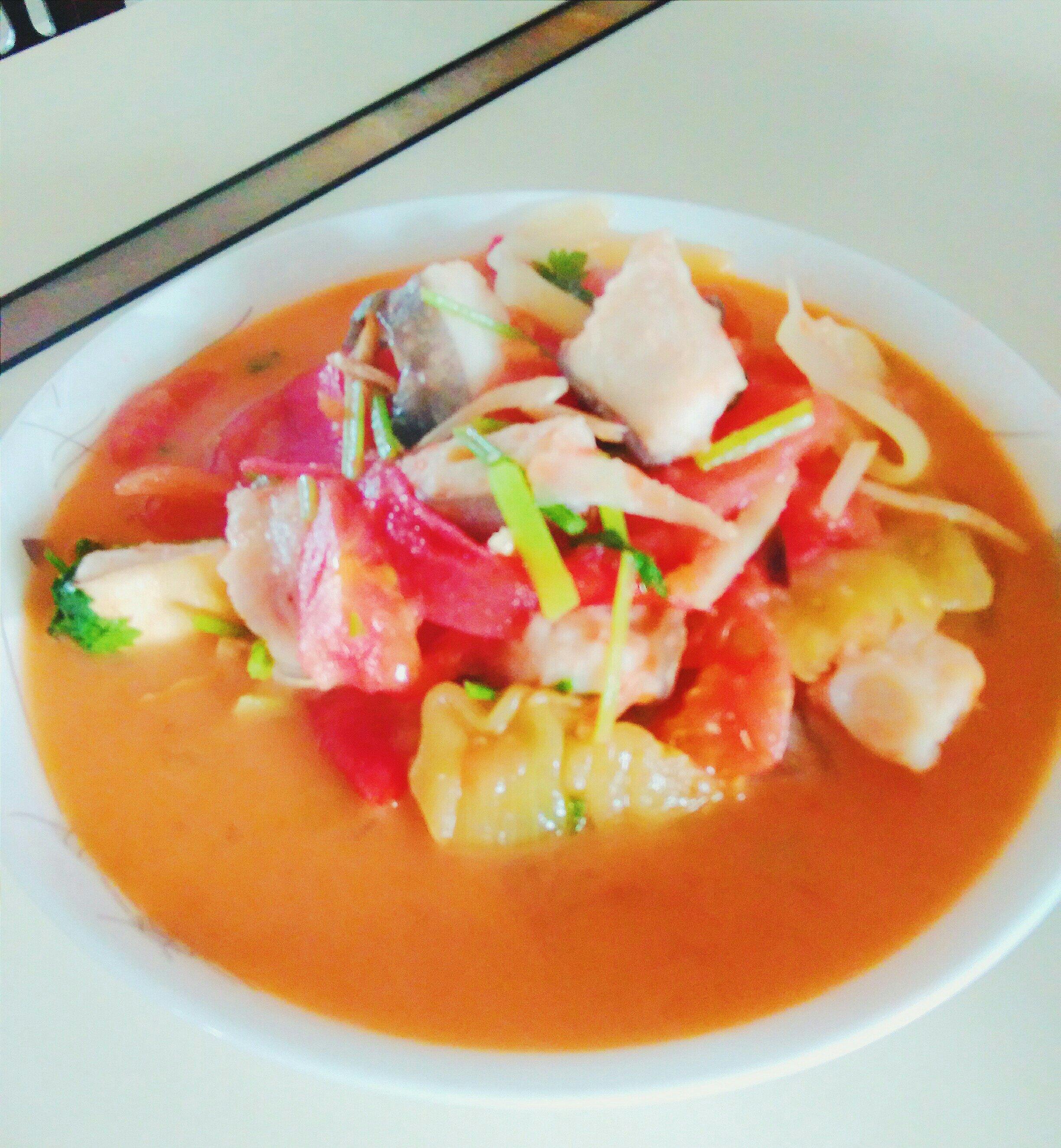 番茄酸菜鳗鱼