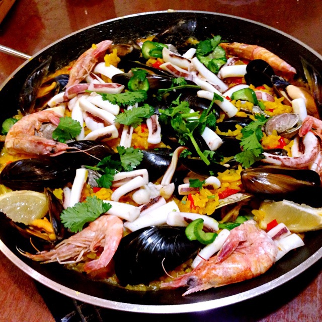 【曼食慢语】Seafood Paella 西班牙海鲜饭