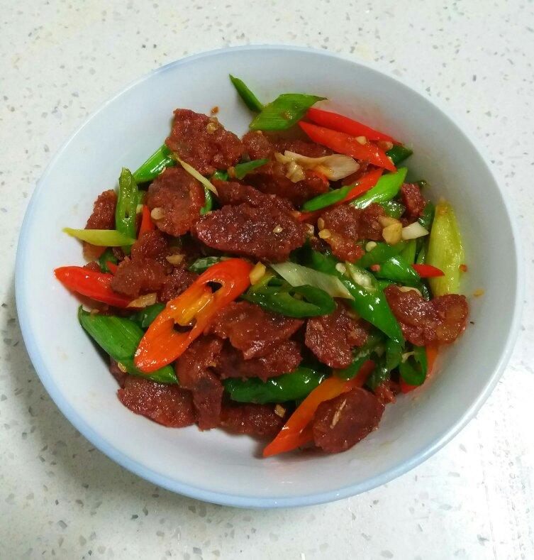 手机用户9332_gaf3做的青椒炒香肠