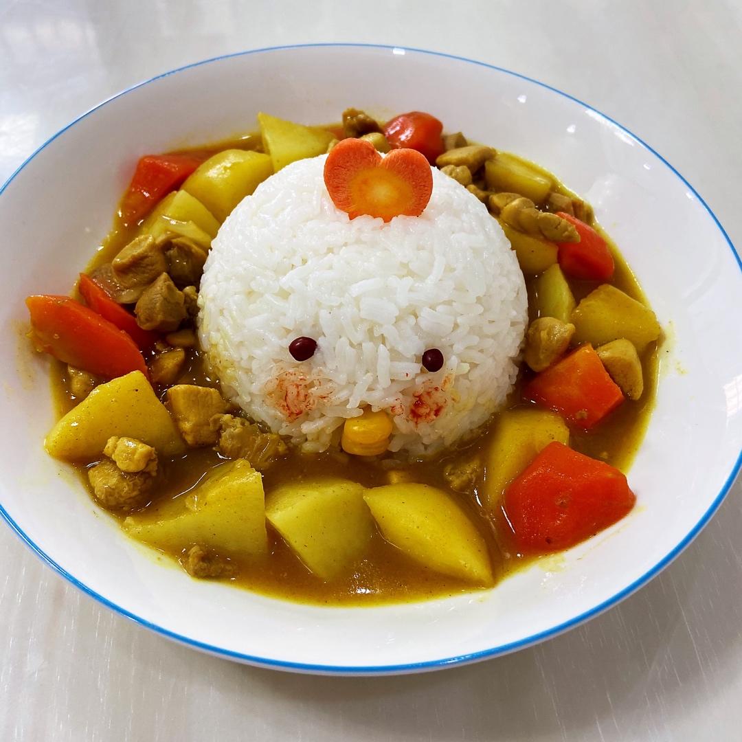 咖喱鸡肉饭