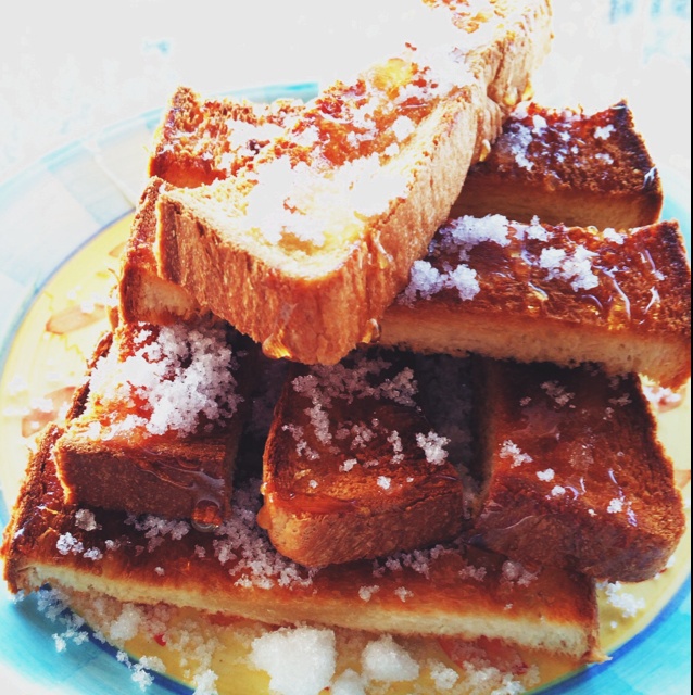 甜心咔嚓脆吐司条