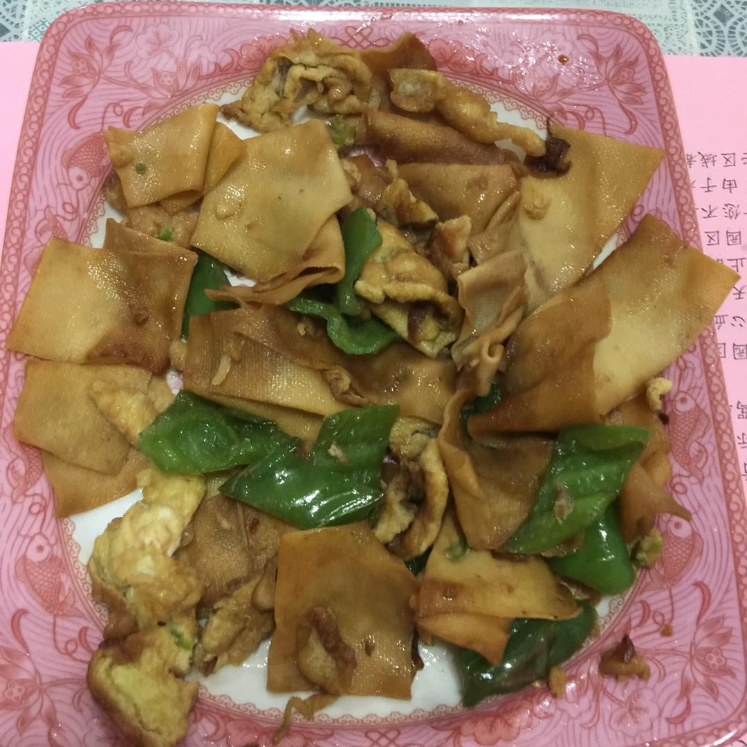 青椒豆皮