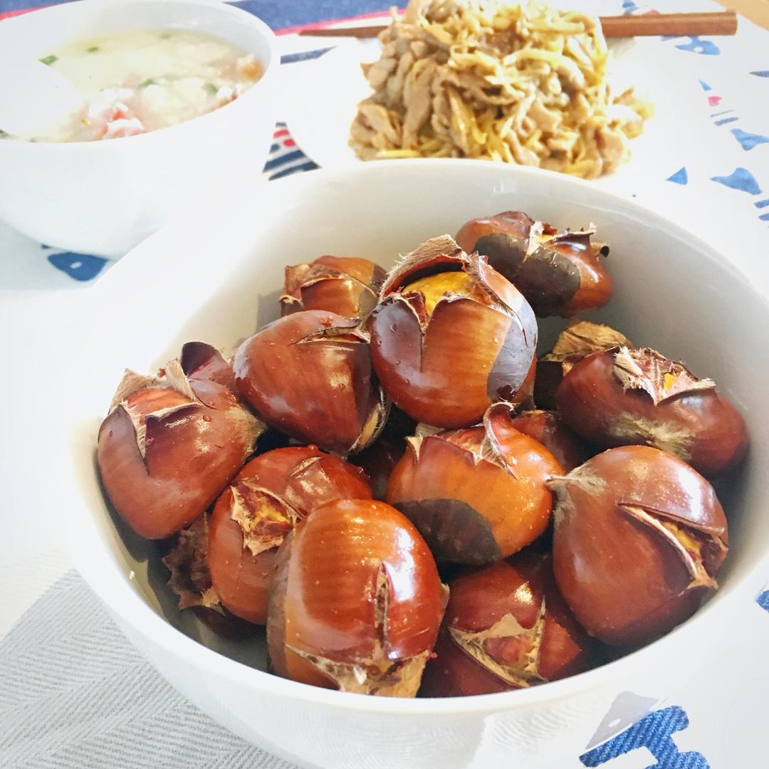 烤栗子（懒人版）